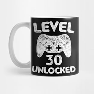 Level 30 Video 30th Birthday Mug